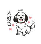 名前入りダックスソリブラパイボールド（個別スタンプ：18）