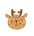 虎タロー＆鹿ジロー【日常2】（個別スタンプ：15）