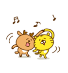 虎タロー＆鹿ジロー【日常2】（個別スタンプ：30）