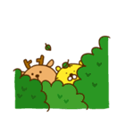 虎タロー＆鹿ジロー【日常2】（個別スタンプ：31）