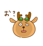 虎タロー＆鹿ジロー【日常2】（個別スタンプ：32）