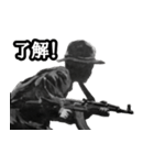 ミリタリー劇画スタンプ 玄人編2（個別スタンプ：1）
