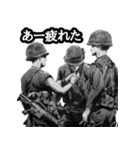 ミリタリー劇画スタンプ 玄人編2（個別スタンプ：3）