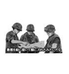 ミリタリー劇画スタンプ 玄人編2（個別スタンプ：23）