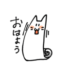 ペーパーねこさん（個別スタンプ：1）