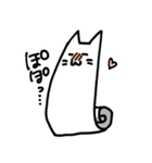 ペーパーねこさん（個別スタンプ：6）