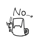 ペーパーねこさん（個別スタンプ：10）