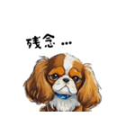 毎日使える大人可愛いキャバリア（個別スタンプ：39）