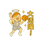 スポーツの神様 テニス、バスケ編（個別スタンプ：20）