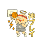 スポーツの神様 テニス、バスケ編（個別スタンプ：22）