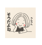 女のコと白くまの日常スタンプ（個別スタンプ：12）