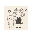 女のコと白くまの日常スタンプ（個別スタンプ：29）