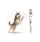 大切な人へ★犬いっぱいHAPPY BIRTHDAY★（個別スタンプ：26）