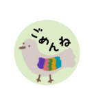大人のクレヨンお絵描き（個別スタンプ：2）