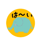 大人のクレヨンお絵描き（個別スタンプ：3）