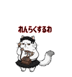 猫茶〜ツンデレゴスロリ猫様の日常〜（個別スタンプ：5）
