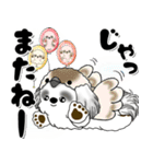 B＆W背景が動くシーズー犬「よく使う言葉」（個別スタンプ：23）