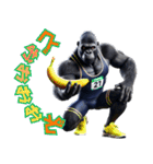 ゴリラ×陸上！No.4！3Dリアル（個別スタンプ：13）
