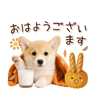 大人かわいい秋の癒しコーギー（個別スタンプ：2）