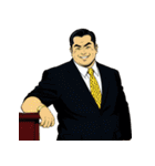 男全振り ビジネス王6 IT社長 無言版（個別スタンプ：2）