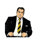 男全振り ビジネス王6 IT社長 無言版（個別スタンプ：11）