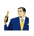 男全振り ビジネス王6 IT社長 無言版（個別スタンプ：20）