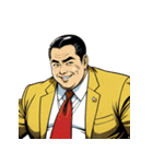 男全振り ビジネス王6 IT社長 無言版（個別スタンプ：22）