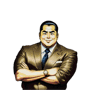 男全振り ビジネス王6 IT社長 無言版（個別スタンプ：26）