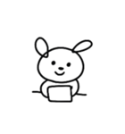 犬書いたつもりがうさぎみたいになった（個別スタンプ：6）