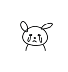 犬書いたつもりがうさぎみたいになった（個別スタンプ：10）