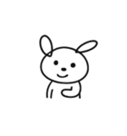 犬書いたつもりがうさぎみたいになった（個別スタンプ：14）