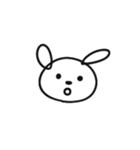 犬書いたつもりがうさぎみたいになった（個別スタンプ：19）