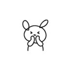 犬書いたつもりがうさぎみたいになった（個別スタンプ：24）