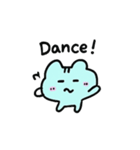 へんなあおいろのねこ みずいろかも（個別スタンプ：6）