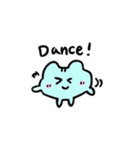 へんなあおいろのねこ みずいろかも（個別スタンプ：15）