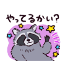 アライグマです（個別スタンプ：1）