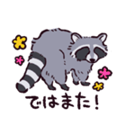アライグマです（個別スタンプ：5）