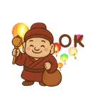 開運の七福神 幸運呼ぶ言霊たち 幸せ（個別スタンプ：16）