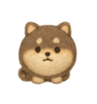 まんまるしば犬（個別スタンプ：5）