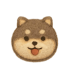 まんまるしば犬（個別スタンプ：6）