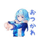 女子高生の冬★あったか日常（個別スタンプ：14）