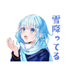 女子高生の冬★あったか日常（個別スタンプ：25）