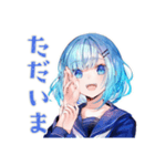 女子高生の冬★あったか日常（個別スタンプ：35）