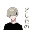 金髪男子の♡毎日あいさつ（個別スタンプ：16）
