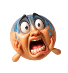 顔文字くん 1 (CGアニメ風バージョン)（個別スタンプ：12）