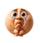 顔文字くん 1 (CGアニメ風バージョン)（個別スタンプ：15）