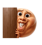 顔文字くん 1 (CGアニメ風バージョン)（個別スタンプ：16）