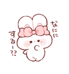 あいまいなもちうさちゃん.（個別スタンプ：4）