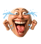 顔文字くん 13 (写実バージョン)（個別スタンプ：1）
