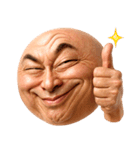 顔文字くん 13 (写実バージョン)（個別スタンプ：3）